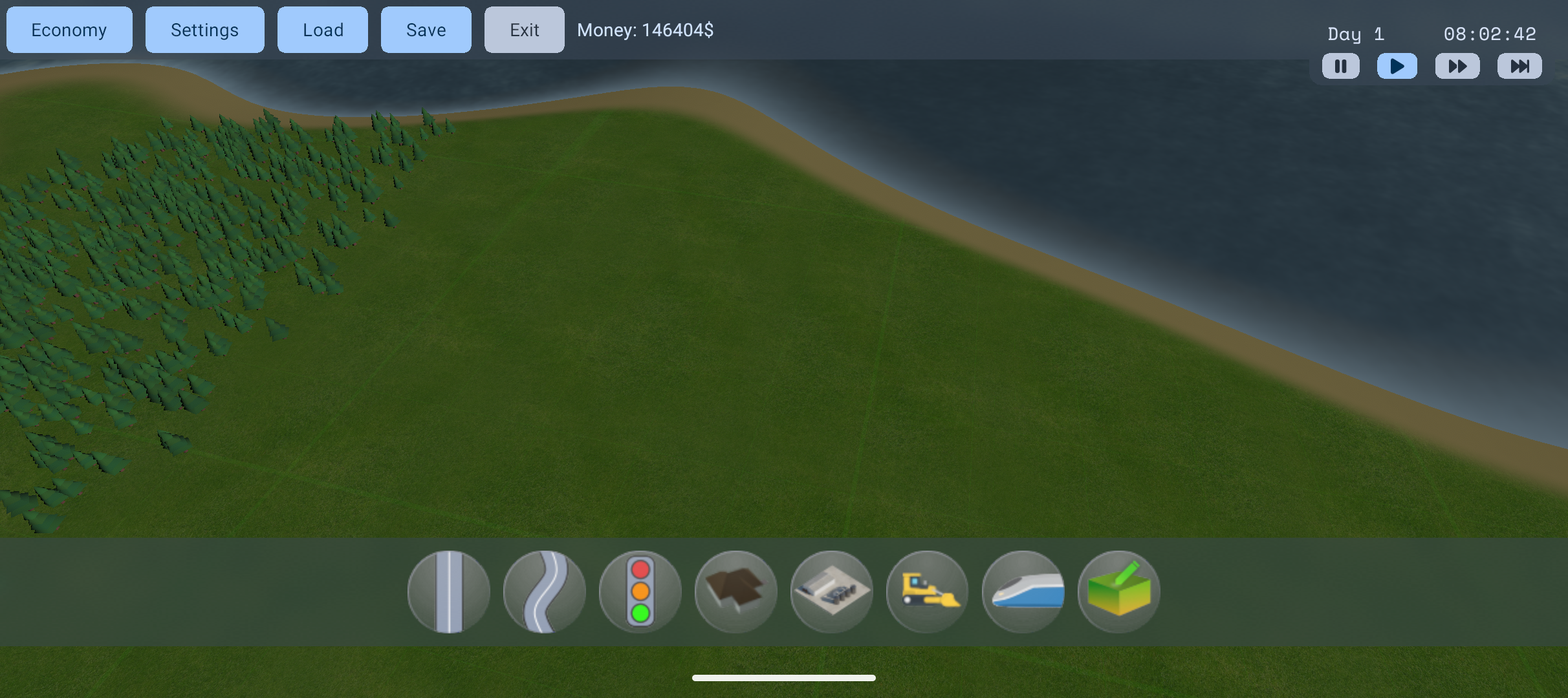 Saved Egregoria world cold-loaded on Android